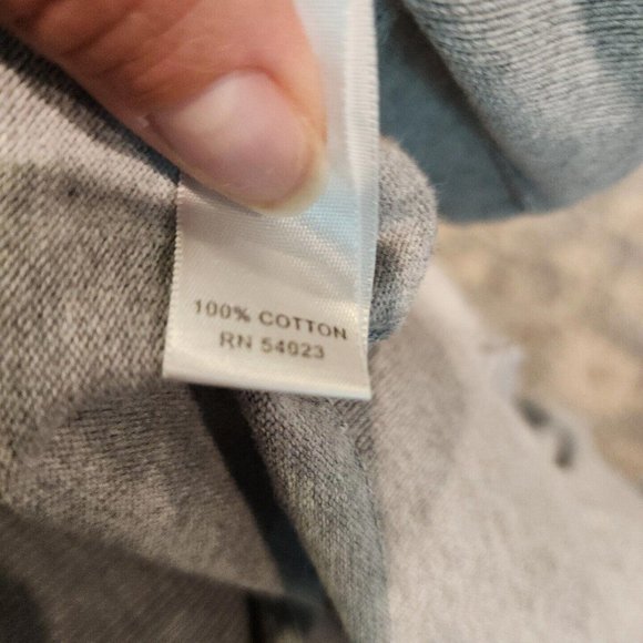 Banana Republic Womens Grau knit Long Sleeve top Size S stretch - Picture 8 of 9